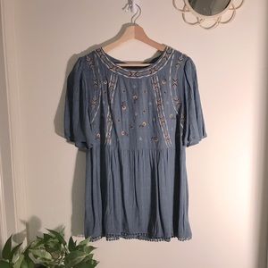 Peasant boho blouse